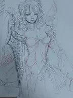 1girl artist:unknown bloodstained miriam sword // 2099x2799 // 1.2MB