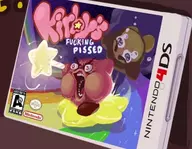 american_kirby angry artist:SIR colored crying game_grumps_animated kirby kirby_(series) nintendo_ds waddle_dee // 626x487 // 91KB