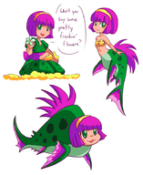 artist:kiwi colored dynamis silhouette_mirage treasure // 750x920 // 266KB