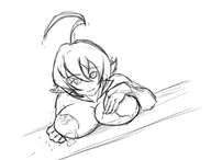 blazblue breasts chocolate es huge_breasts looking_at_viewer topless // 708x540 // 115KB