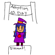 1girl chenso_club plum witch witch_hat // 1280x1280 // 14KB