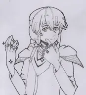 1boy artist:tsuchihara fire_emblem fire_emblem_genealogy_of_the_holy_war ring seliph traditional_medium // 1697x1876 // 613KB