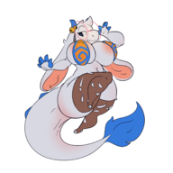 1girl angela_flux artist:unknown atlyss breasts colored huge_breasts tagme thick_thighs // 3000x3000 // 1.1MB