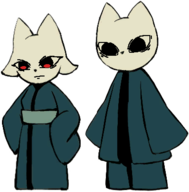 1girl alien anthro artist:unknown cat catboy catgirl edit1boy furry nine_sols official_art solarian yi's_father yi's_mother // 382x389 // 36KB