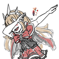 1girl artist:pureo2 blonde_hair blush bow cagliostro colored crown dabbing granblue_fantasy long_hair skirt wip // 647x647 // 356KB