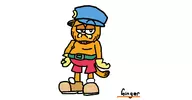1boy artist:unknown cosplay garfield garfield_(series) klonoa klonoa_(series) // 1640x856 // 269KB