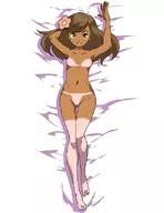 artist:daga colored dark_skin lingerie pokemon pokemon_xy // 580x750 // 176KB