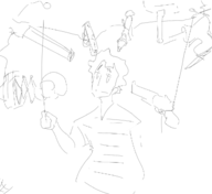 1boy artist:speakyfag gun mspaint not_vidya short_hair speakyfag_(character) weapon // 627x576 // 50KB