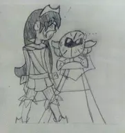 artist:boneyt fire_emblem lucina masked_marth meta_knight // 1830x1944 // 942KB