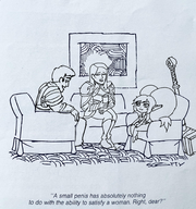 1boy 2girls artist:unknown breasts chair garen hair league_of_legends long_hair parody poppy sitting thick_thighs yordle // 1918x2048 // 2.9MB