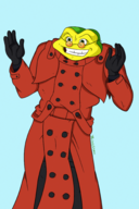 1boy artist:jacinth battletoads colored cosplay green_eyes rash trigun vash_the_stampede // 2000x3000 // 3.3MB