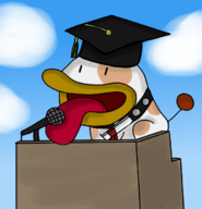 colored graduation graduation_cap poochy super_mario yoshi's_island // 644x668 // 250KB