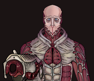 1boy artist:scorndude blue_eyes gun scorn scorn_guy solo weapon // 2207x1909 // 2.3MB