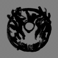 2019_christmas_collab animated artist:desadaptado cacodemon christmas_collab collab colored cyclops doom gif green_eyes ornament sharp_teeth // 800x800 // 1.3MB