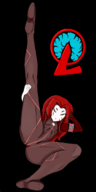 1girl colored gebura lobotomy_corporation red_hair // 1000x2000 // 490KB