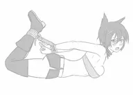 1girl artist:reptileye blush god_eater god_eater_2 nana_kozuki sideboob tied_up tube_top // 1600x1142 // 240KB