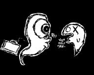 artist:smudge briefcase crossover fleebie monochrome off one-eyed_spectre yume_nikki // 1111x887 // 32KB