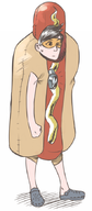 blizzard colored cosplay hot_dog overwatch tracer // 381x866 // 177KB