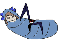 1girl arisu_tachibana artist:astolfofag bow brown_eyes brown_hair colored demon idolm@ster mspaint red_eyes sharp_teeth smile // 594x429 // 24KB