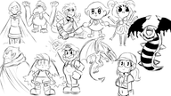 animal_crossing artist:aipiepo fi fiolina_germi ganondorf giratina kid_icarus klonoa klonoa_(series) lanky_kong mario metal_slug metroid muffet pit pokemon ridley skyward_sword super_mario the_legend_of_zelda undertale villager // 1800x1017 // 980KB