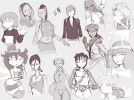 anna_grimsdottir artist:i.n. assassin's_creed assassin's_creed_iii aurora aveline aveline_de_grandpre betilla beyond_good_and_evil child_of_light citra_talugmai-montenegro far_cry far_cry_3 for_honor jade kenny_mccormick kim_pine monochrome // 4500x3362 // 2.2MB
