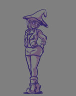 1girl danganronpa danganronpa_v3_killing_harmony hat himiko_yumeno monochrome short_hair // 1060x1352 // 39KB