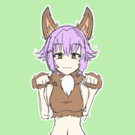 animal_ears animated artist:triggerdex colored costume idolm@ster sachiko_koshimizu // 560x560 // 584KB