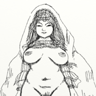 breasts dark_souls gwynevere monochrome tagme // 555x555 // 324KB