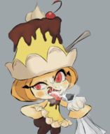 1girl artist:chrisfantasy frosting magician's_quest meruru // 582x713 // 106KB