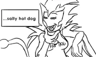 1girl dialogue gigamander monster_girl monster_girl_quest sketch speech_bubble tail text // 751x445 // 100KB