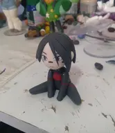 1girl artist:bupiti blue_eyes bodysuit chibi elster sculpture signalis // 1733x2000 // 390KB