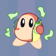 artist:gondile colored dosh killing_floor kirby_(series) money parody waddle_dee // 750x750 // 65KB