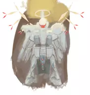 02 colored gundam kirby_(series) kirby_64_the_crystal_shards mech mecha // 3364x3536 // 2.8MB