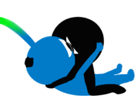 blue_pikmin colored crossover kiss patapon pikmin // 674x489 // 56KB