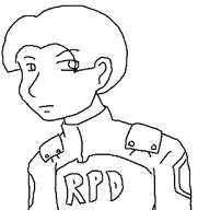 biohazard leon_s._kennedy lineart police_uniform resident_evil // 1014x1077 // 38KB