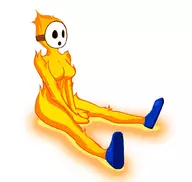 colored fire pyro_guy shy_gal super_mario yoshi's_island // 1040x988 // 219KB