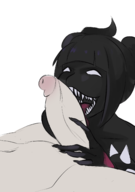 1girl blowjob colored juri_han monster_girl penis street_fighter venom // 1748x2480 // 742KB