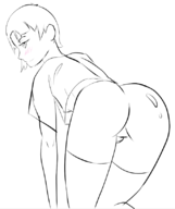 ass bent_over bottomless presenting protagonist shin_megami_tensei shin_megami_tensei_v trap // 685x818 // 86KB