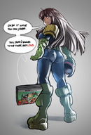 ass bodysuit boots colored cosplay dialogue ikaruga judge_dredd parody senran_kagura text video_games // 811x1200 // 707KB