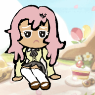 1girl artist:unknown colored cookie_run oc sitting // 1440x1440 // 1.1MB