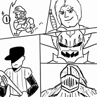 ace_attorney alex_eggleston animated artist:unknown bowser crash_bandicoot crash_bandicoot_(series) cup doom doomguy faith father_garcia geralt_of_rivia hotline_miami jack_frost jacket jacket_(hotline_miami) katamari king_of_v king_of_v_2024 king_of_all_cosmos leon_s._kennedy link luigi metal_gear metal_gear_rising miles_edgeworth monochrome multiple_boys nintendo off resident_evil senator_armstrong shin_megami_tensei super_mario tagme text the_batter the_legend_of_zelda the_witcher trophy video waluigi wario yiik // 1000x1000, 43.5s // 2.1MB