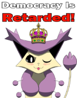 artist:unknown blush colored crown delcatty looking_at_viewer pokemon text tongue tongue_out wink // 700x891 // 162KB