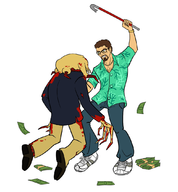 colored cosplay gordon_freeman grand_theft_auto half-life headcrab_zombie tommy_vercetti vice_city // 1000x1076 // 301KB