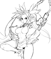 artist:teevo guilty_gear jam_kuradoberi nunchaku nunchucks // 1701x1982 // 1.2MB