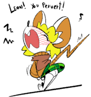 1girl artist:mariogrant ashley_graham blonde_hair blush boots colored mouse mouse_girl moushly panties pantyshot resident_evil resident_evil_4 skirt text upskirt // 714x763 // 17KB