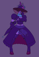 1girl artist:nsfw_diner colored futanari henry_hatsworth_in_the_puzzling_adventure lady_d pose // 922x1332 // 310KB