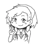 1girl artist:bupiti chibi devil_survivor shin_megami_tensei yuzu_tanikawa // 326x364 // 20KB