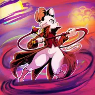 1girl anthro artist:unknown bottomless colored fur furry mina mina_the_hollower mouse mouse_girl thick_thighs whip // 4000x4000 // 3.0MB