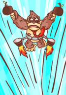 artist:gondile donkey_kong donkey_kong_(series) parody tagme // 905x1300 // 284KB