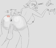 anus artist:unknown breasts chastity cuckold elf nipples nude peatrice sex skyward_sword text the_legend_of_zelda vaginal // 2429x2082 // 420KB